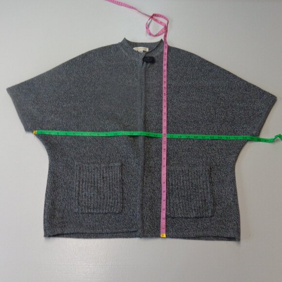 Coldwater Creek Gray Size Medium One-Button Open Cardigan - Picture 6 of 15
